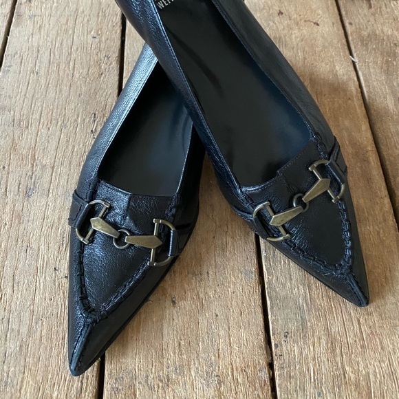 Stuart Weitzman | Women's Pointed Flats Size 8.5 - Picture 4 of 5